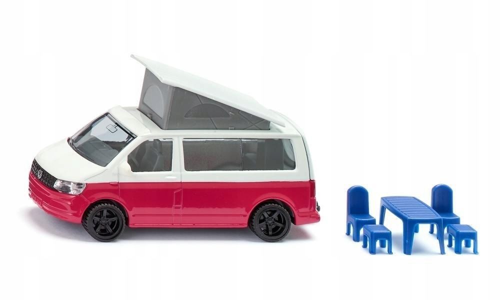 Siku Super - Vw T6 California Z Ruchomym Dachem