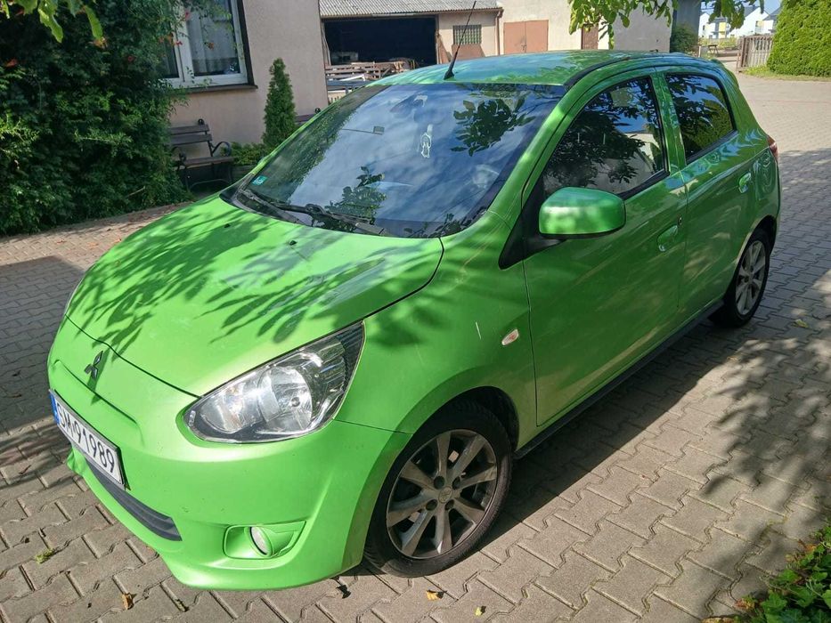 Mitsubishi Space Star 1,2, klima automatyczna, mały przebieg, zarejest