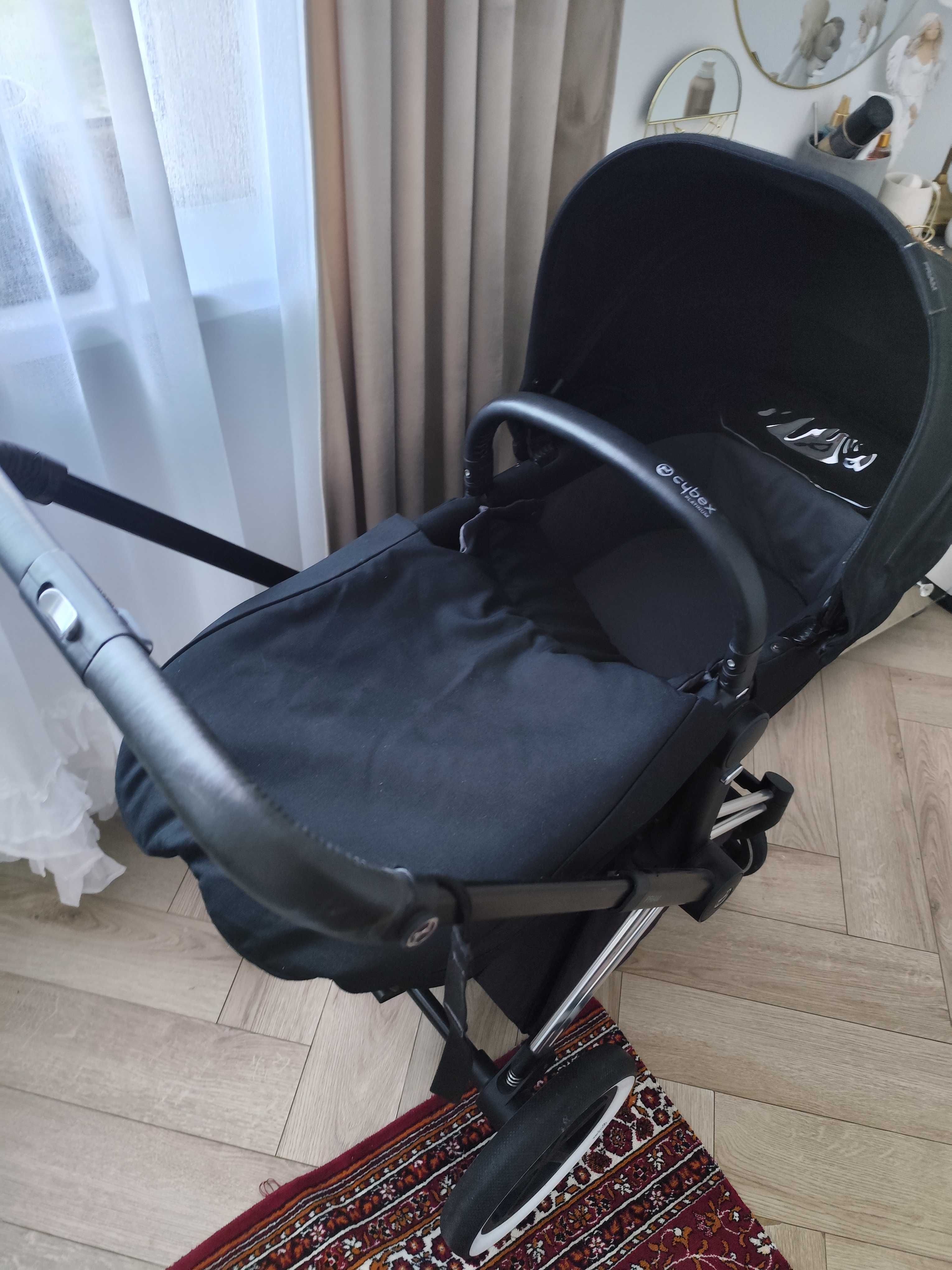 Wózek Cybex Priam 2in2 light seat deep chrome black