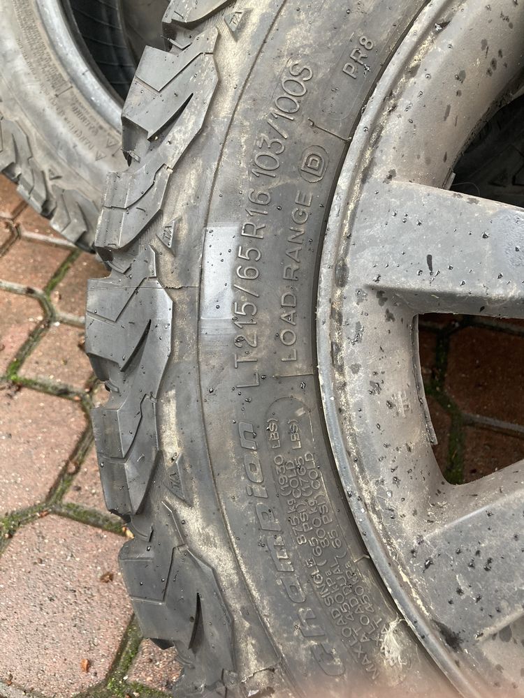 5x Opony Bf Goodrich Champion Baja 215 65 R16