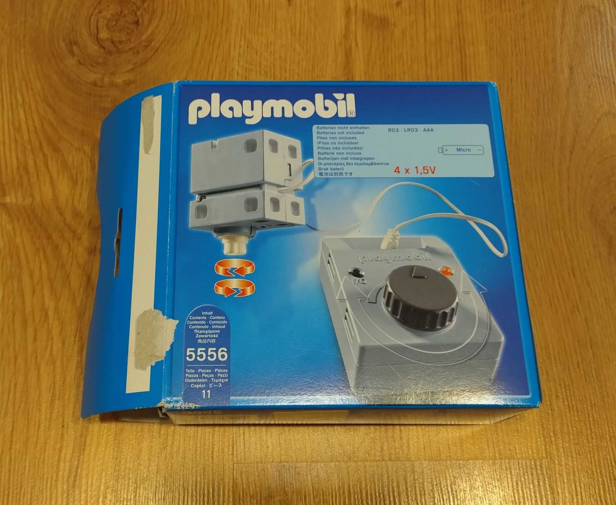 Playmobil napęd elektryczny karuzeli i diabelskiego młyna 5556