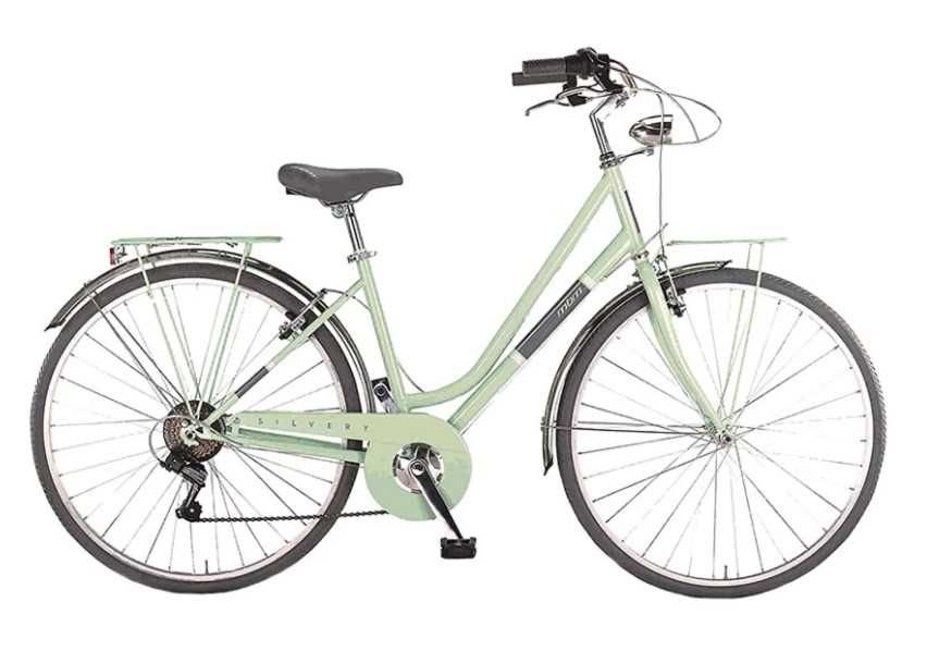 Bicicleta Urbana MBM Silvery menta verde