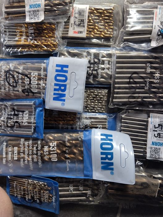 Wiertła do metalu HSS nowe