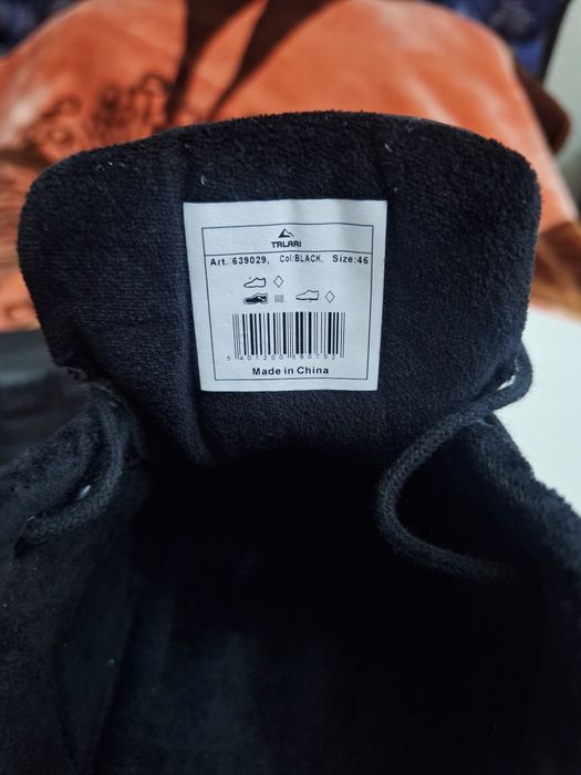 Продам полуботинки осень-зима экокожа 45 размер