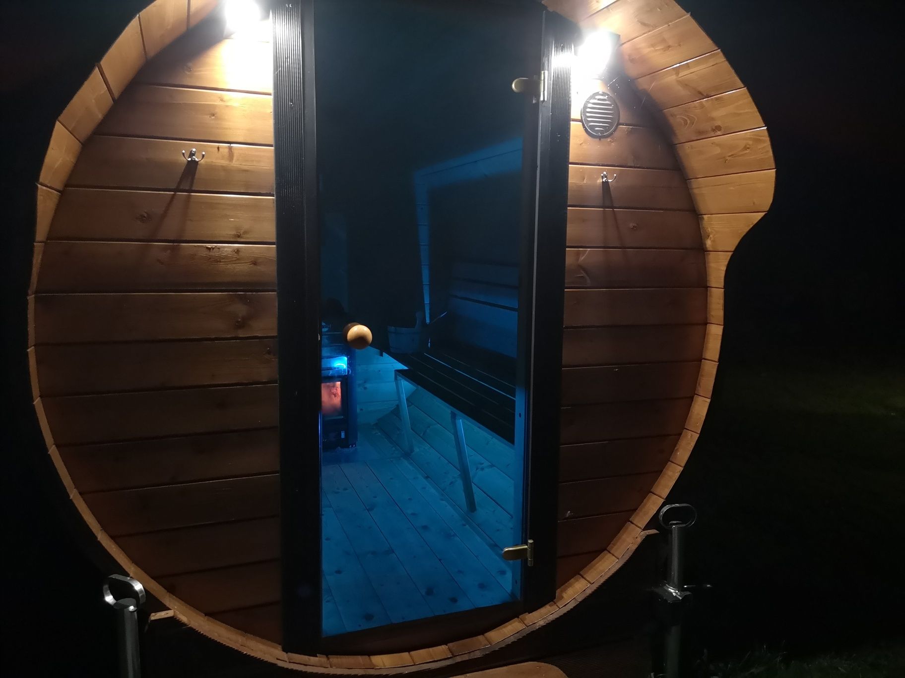 Mobilne spa jacuzzi sauna
