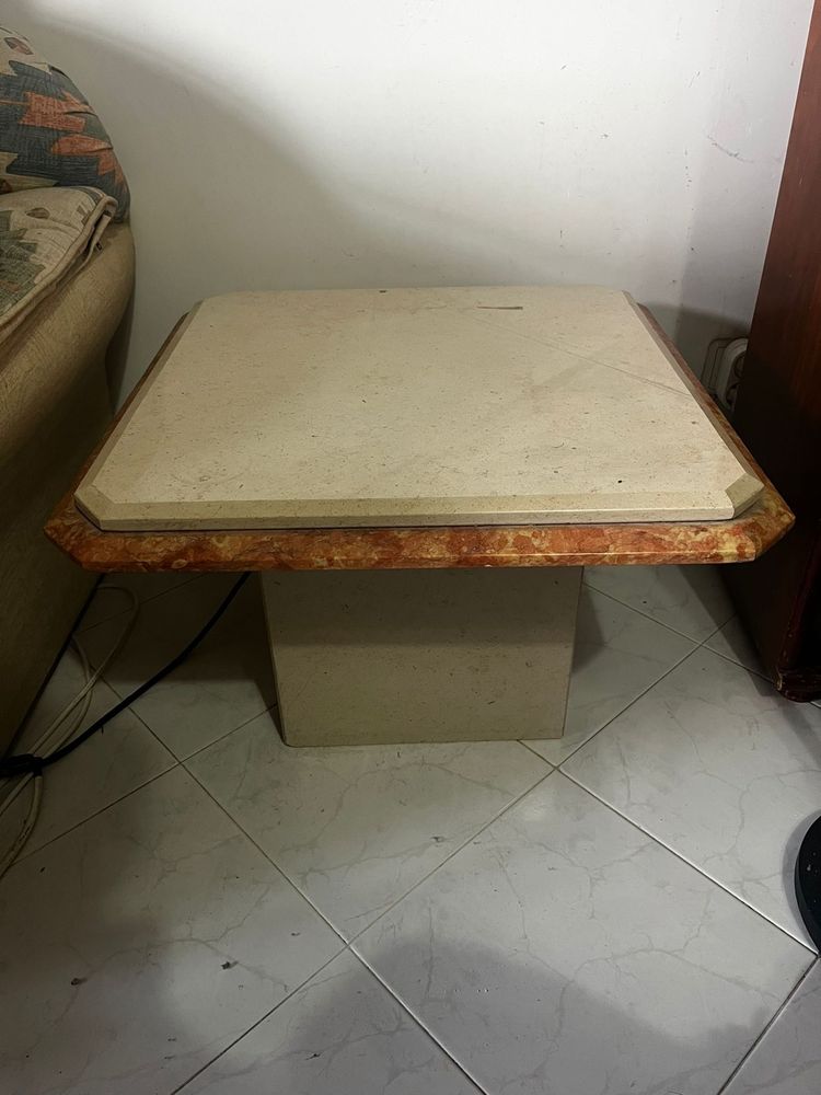 Mesa quadrada mármore