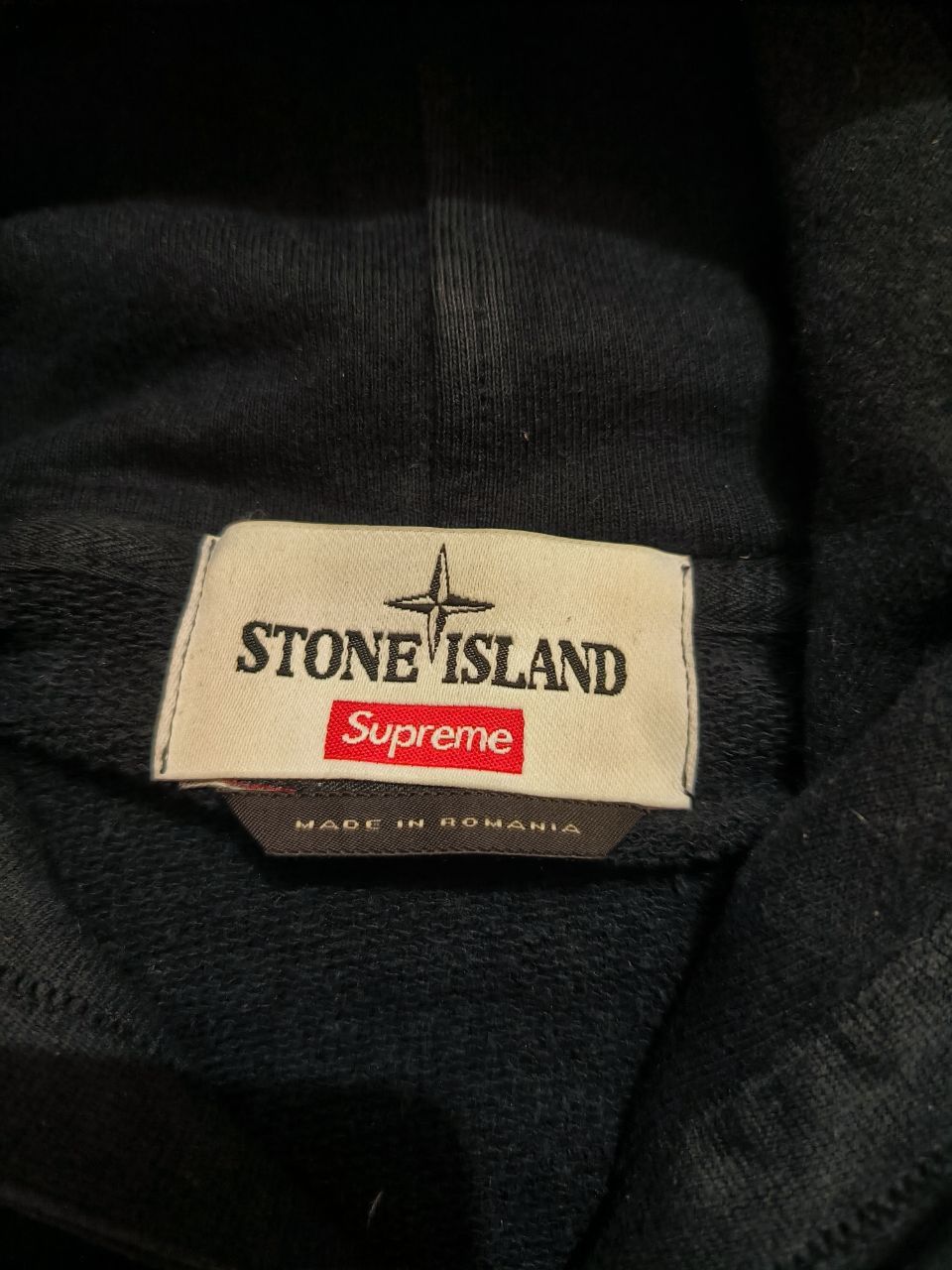 Stone island supreme dust color hoodie legit