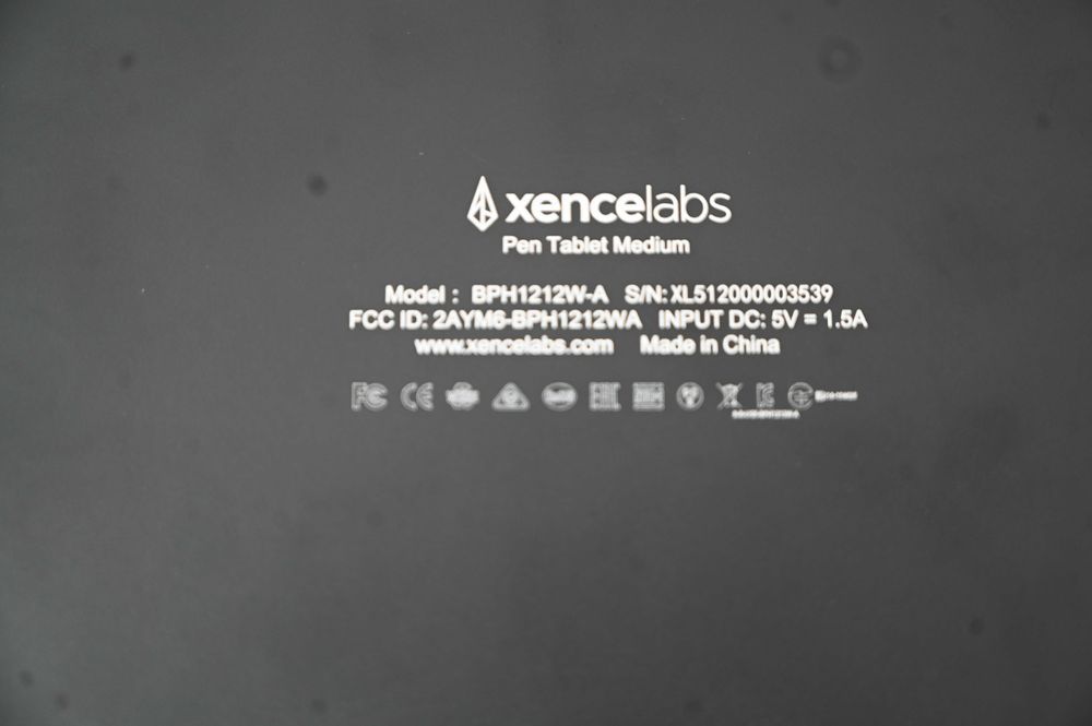 Графічний планшет Xencelabs Pen Tablet Medium (BPH1212W-A)