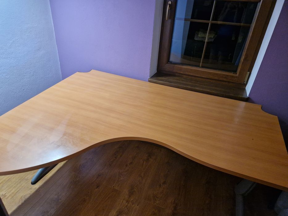 Duże biurko narożne