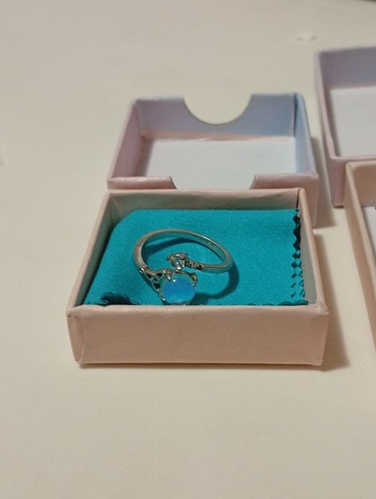 Conjunto anel e brinco Bijuterias