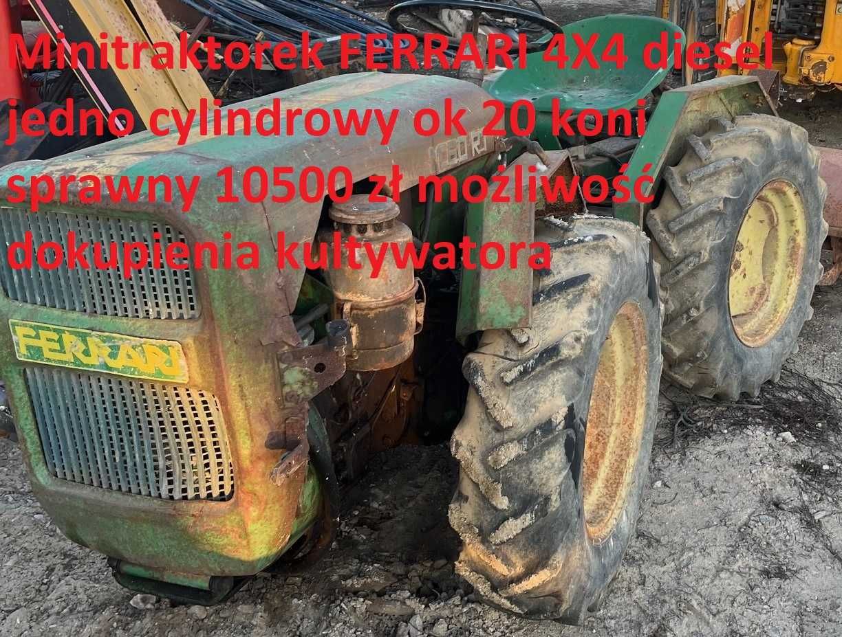 Mini traktorek Mitsubishi MD2000