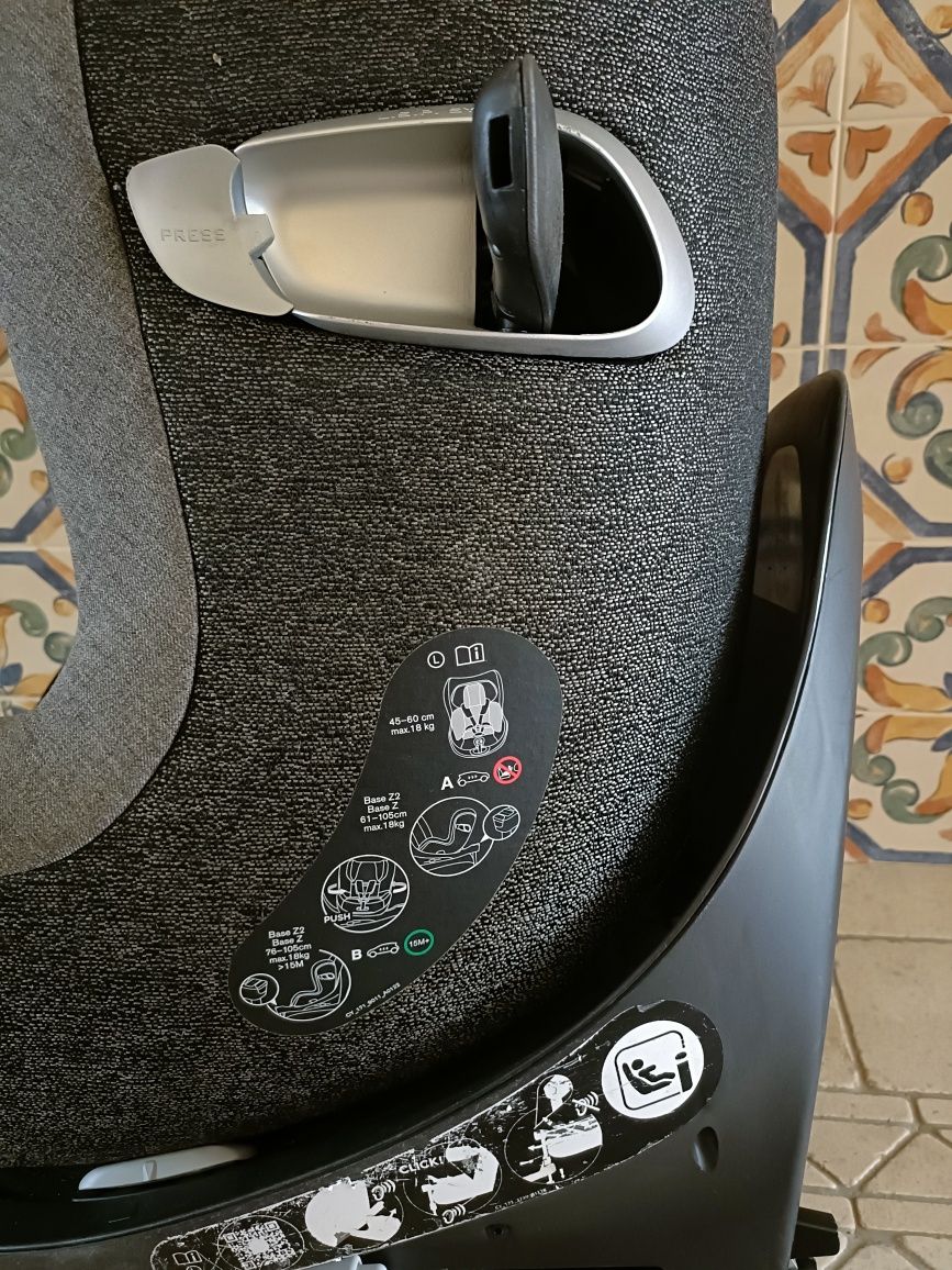 Cadeira cybex com isofix
