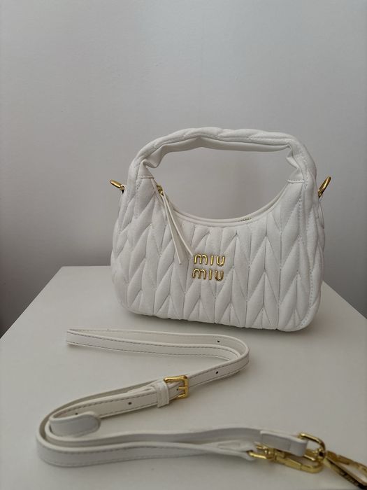 Mala Miu Miu Branca