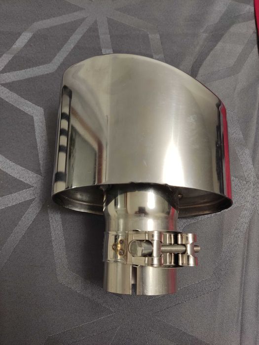 Ponteira escape inox