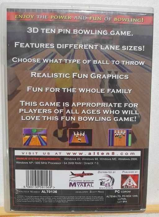 Компьютерная 3D Игра в БОУЛИНГ BOWLING BLAST .