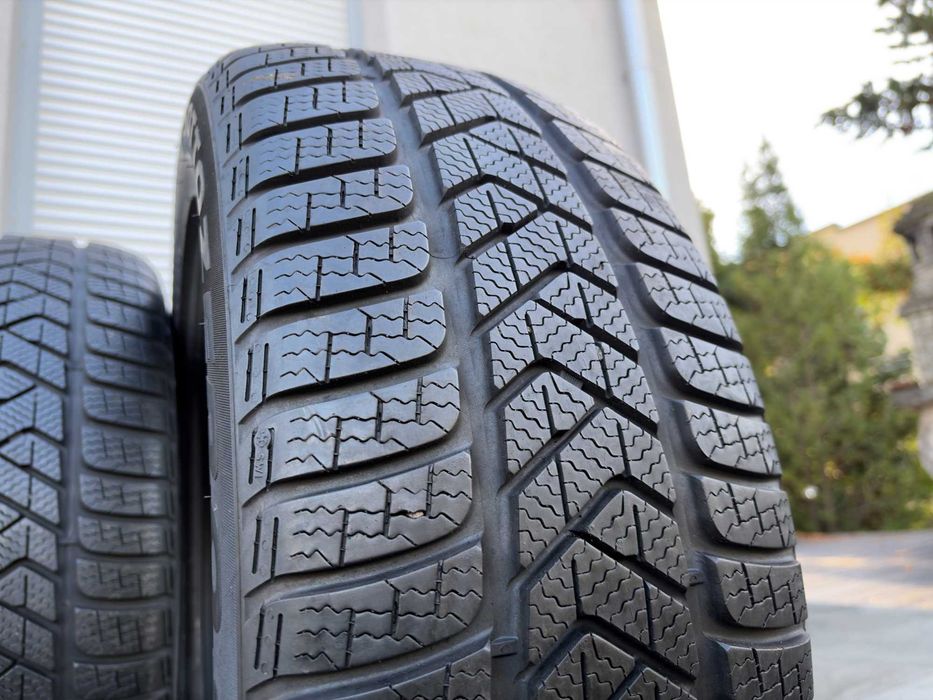 4szt zimowe 225/55R17 Pirelli 7,2mm 2022r świetny stan! Z758 gwarancja