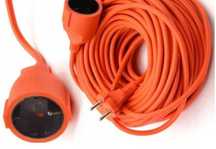 PRZEDŁUŻACZ KABEL ogrodowy 3x 1,5mm pojedynczy 10m 20m 30m 50m 1757