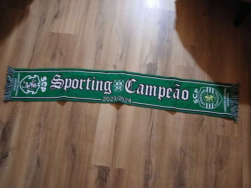 Cachecol Sporting Campeão 2023/2024