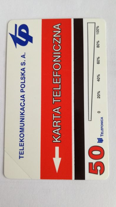 Unikatowa kolekcjonerska nieużywana karta telefoniczna z JP II
