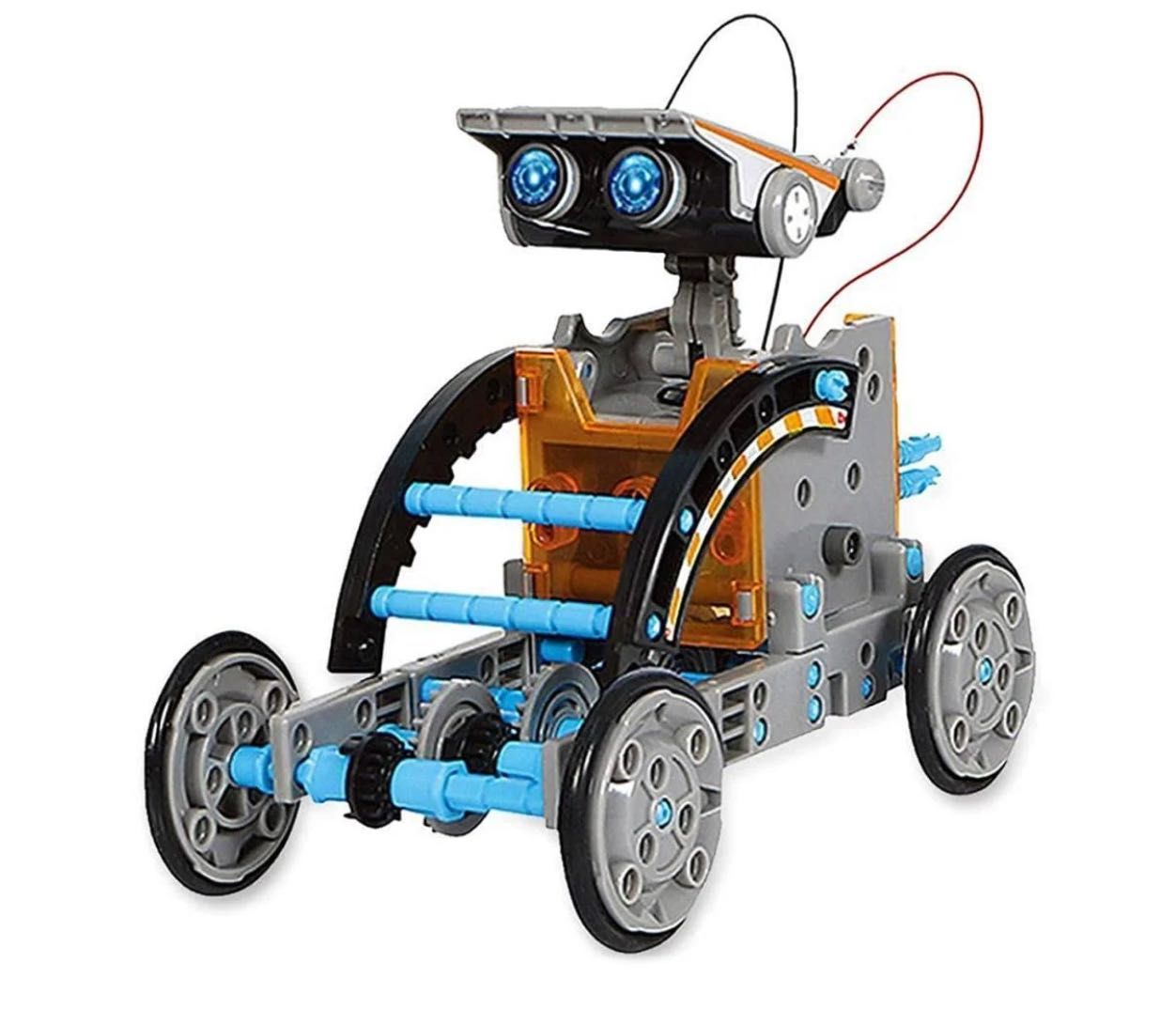 Робот конструктор Solar Robot 12в1 на солнечной батарее