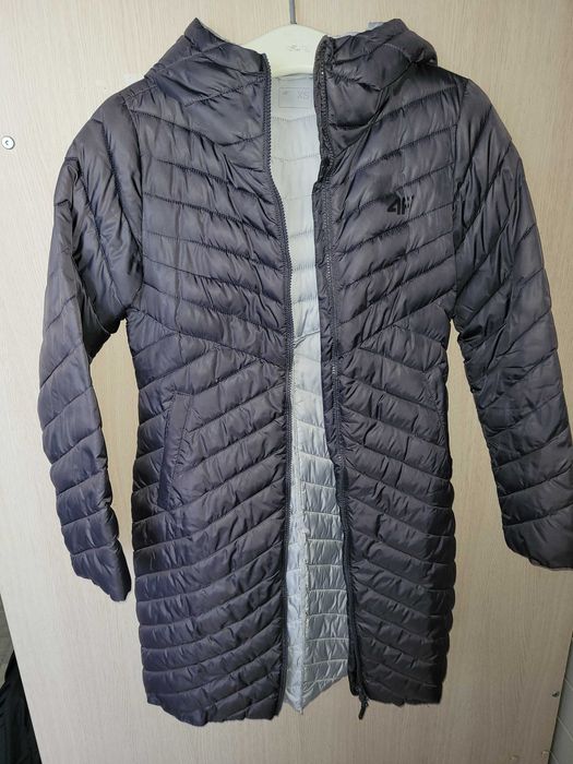 Kurtka damska długa 4f