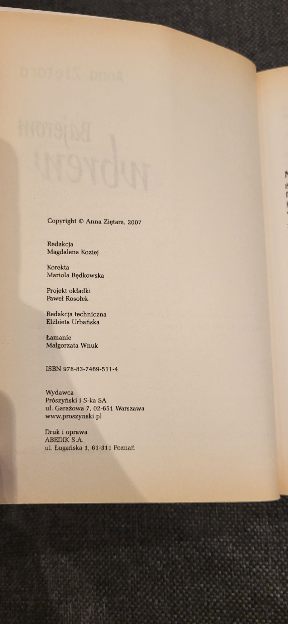 Książka Bajerom wbrew Anna Zietara
