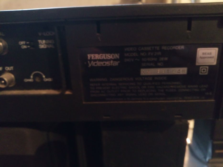 Ferguson Videostar FV29R – magnetowid VHS HQ