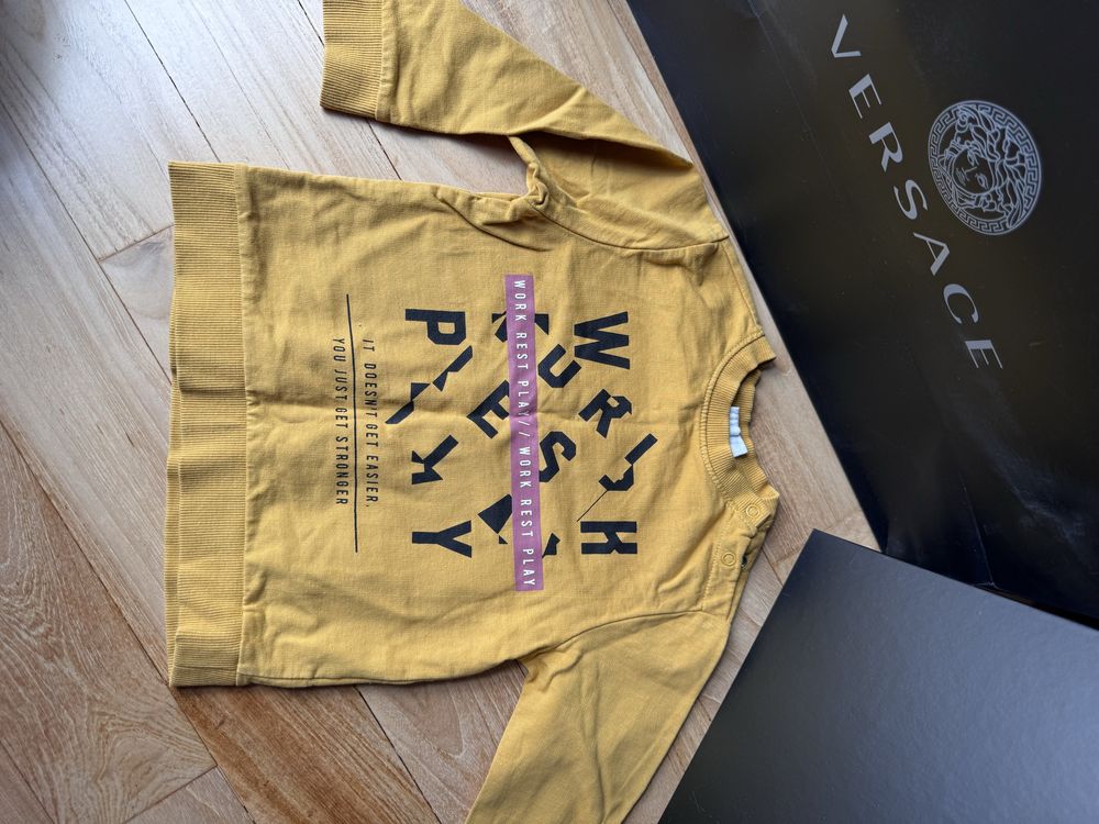 Bluza koszula z dtugim rekawem sweter