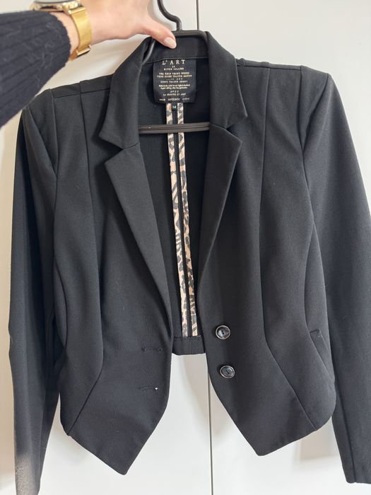 Żakiet River Island rozmiar 38 czarny