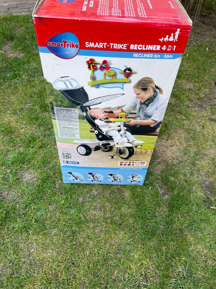 Rower Rowerek pchacz trójkołowy smart trike 4w1