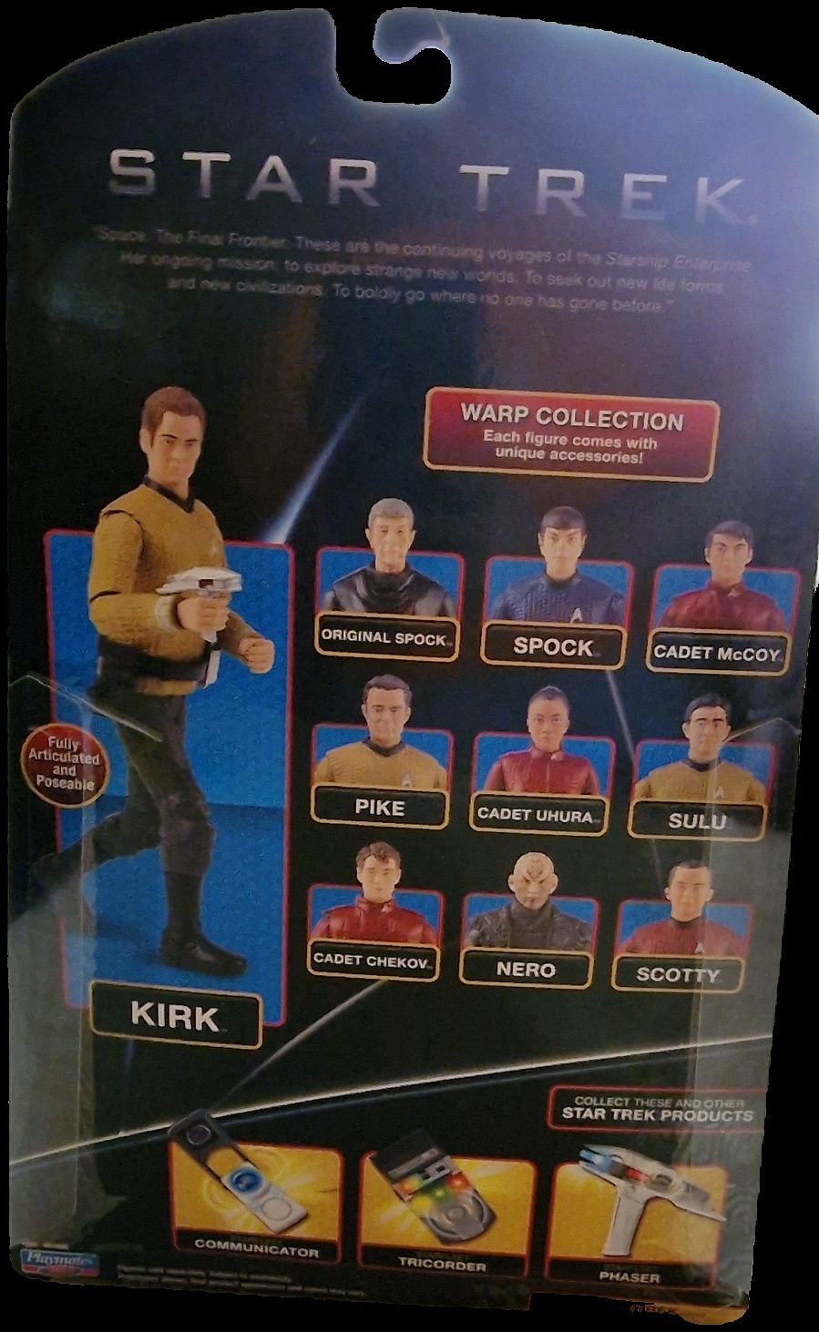 Figura Kirk do Star Trek