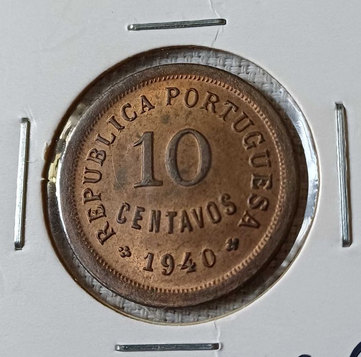 Moeda 10 centavos 1940 soberba