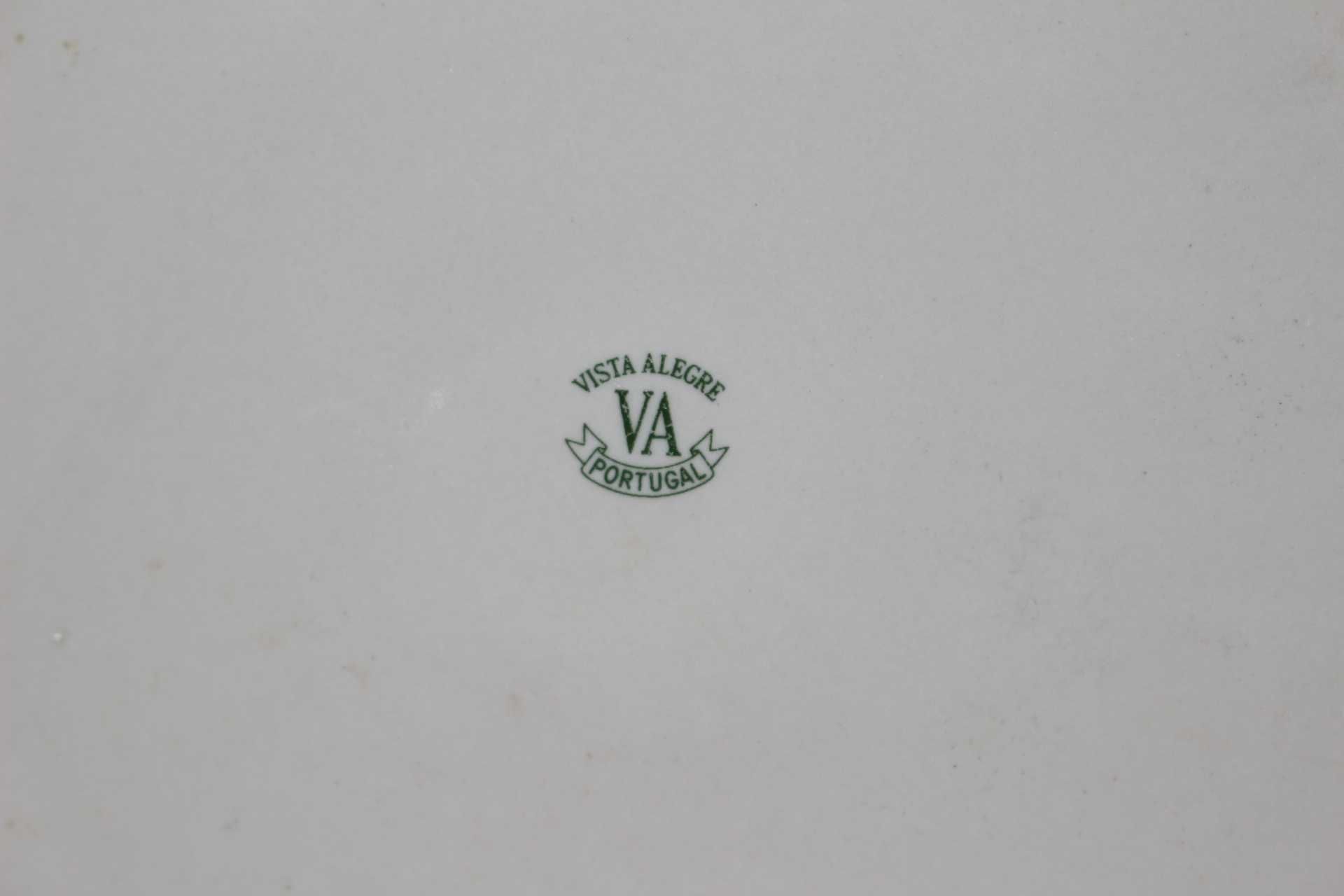 Prato de Tarte Coleção Sílvia Vista Alegre 1980 28,3 cm