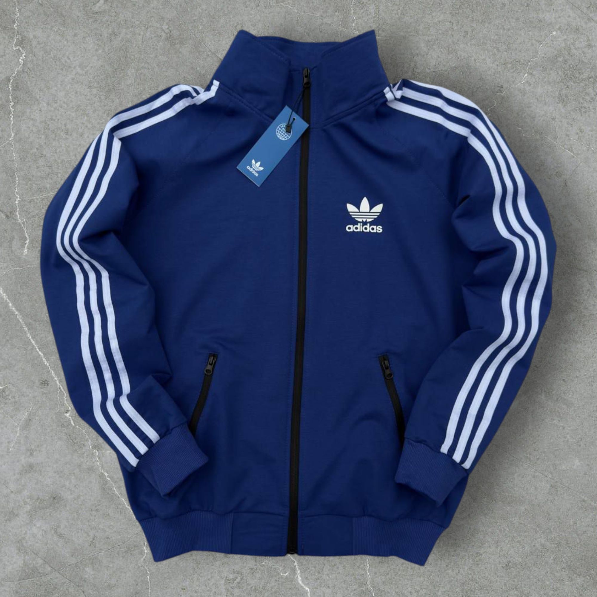 Олімпійка Adidas з лампасами. Зіпка. Кофта спортивна Адідас.Топ якість