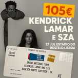BILHETE Kendrick Lamar – 27 JULHO Lisboa