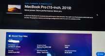 ++ Macbook Pro 15 de 2019 16GB i7 ++