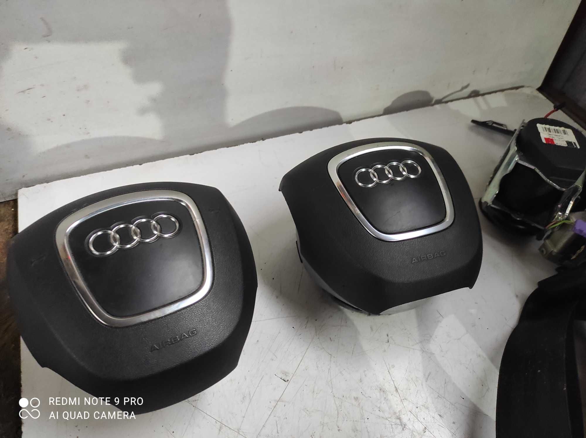 Audi A6 a4 a3 poduszka kierowcy pasażera pasy oryginał gwarancja