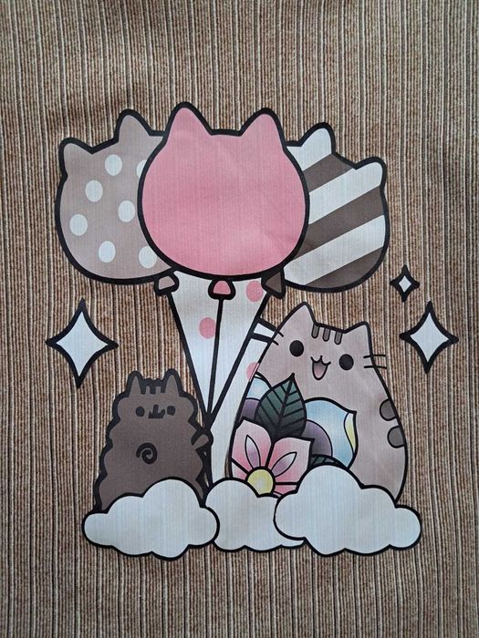 Bluzka Pusheen rozmiar 152/158 brązowa wyprzedaż