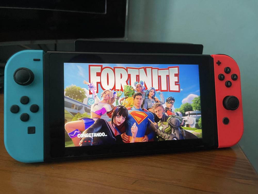 Nintendo switch com comando