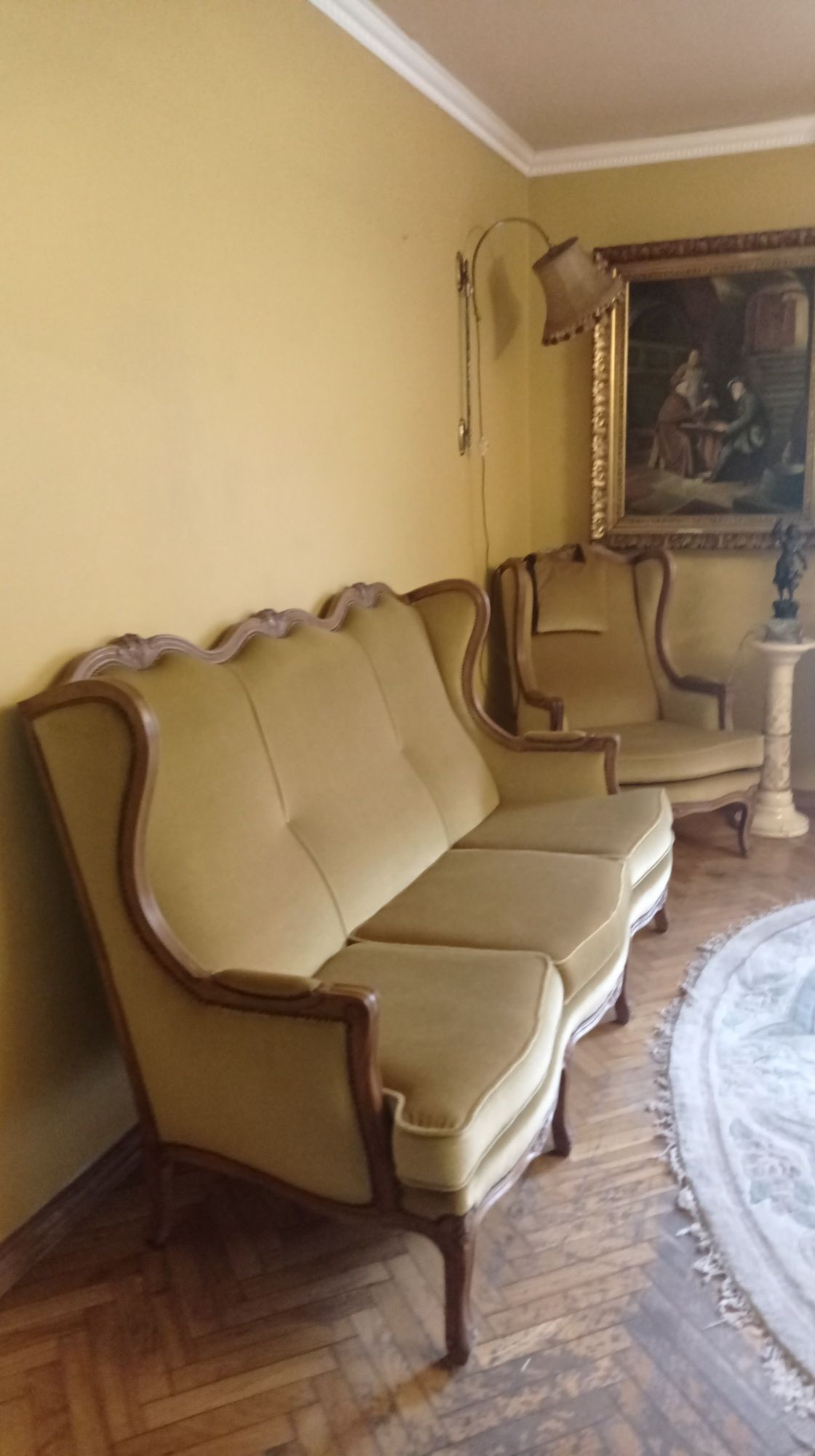 Ludwikowski wypoczynek i dwa fotele