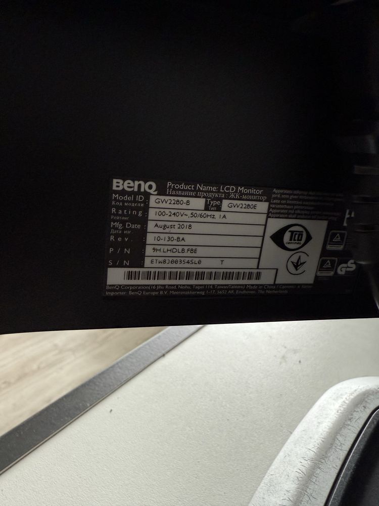 monitor benq Gw 2208 - B