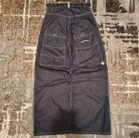 WatchMan Jnco Style Fire Baggy Jeans