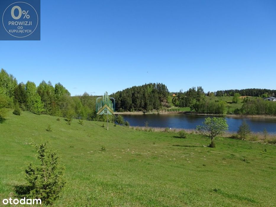 Urokliwe działki nad jeziorem 5 km od Suwałk