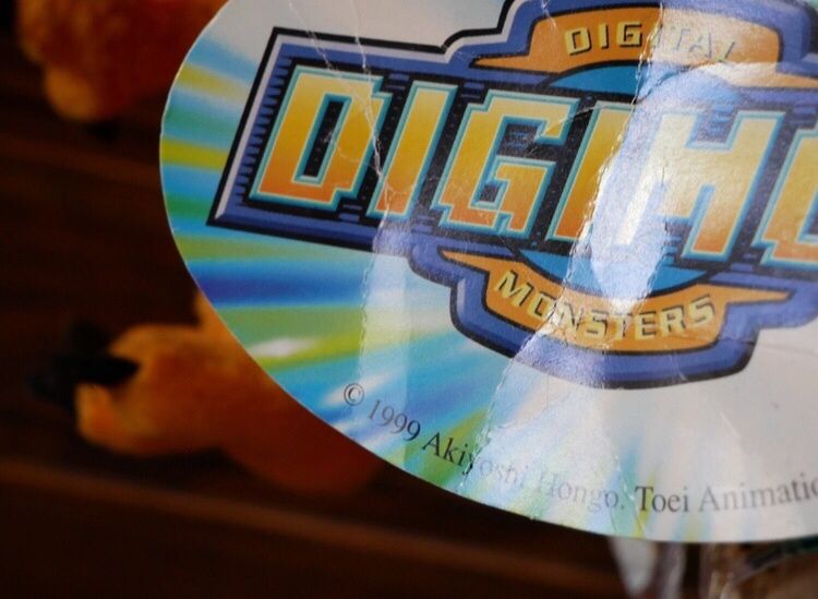 Игрушка Digimon Grayton 1991 года с бирками Vintage