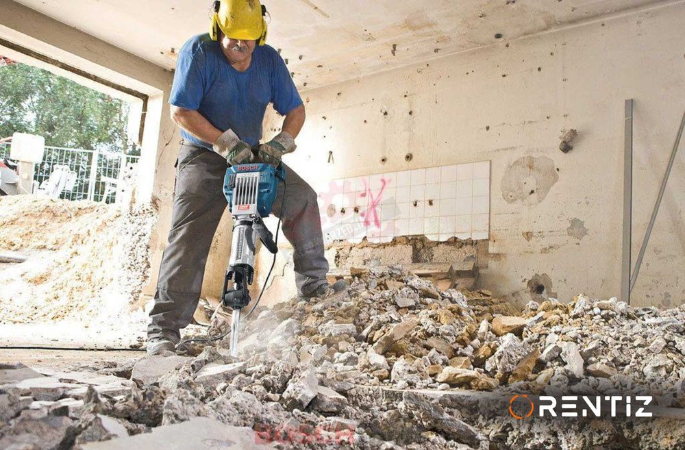 Młot wyburzeniowy, udarowy,  do kucia BOSCH - wynajem, wypożyczalnia