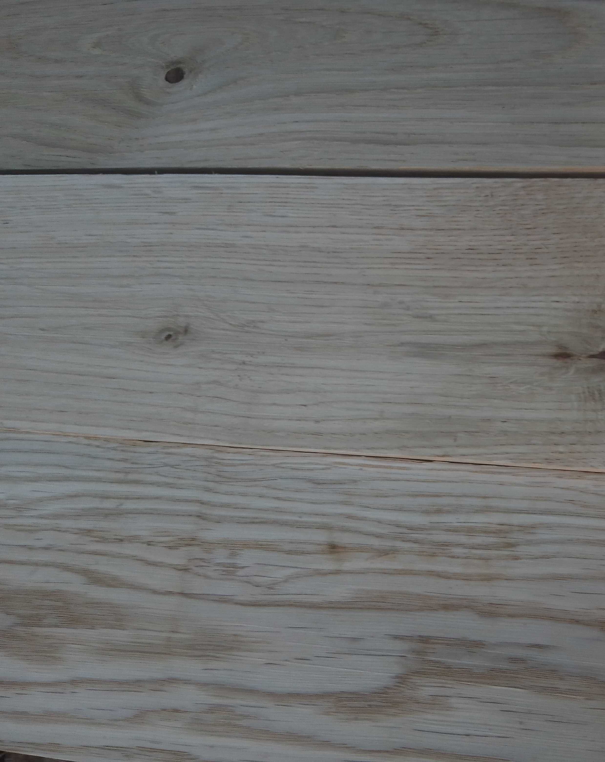 Gruba 4,5 cm Dębowa Deska sucha, nowa, heblowana - wysyłka