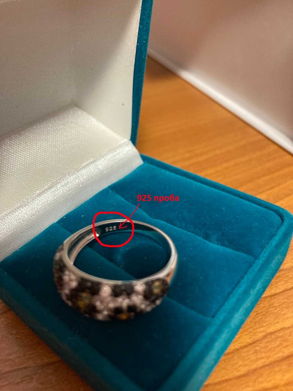 кільце срібне каблучка срібло 925 натуральный шпинель кольцо перстень