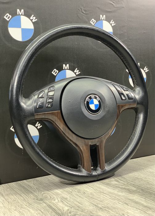 Спорт руль під Дерево Bmw E38 E39 E46 E53 Подушка Бмв