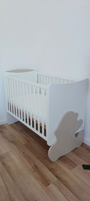 Berço cosleep Trama com colchão incluído