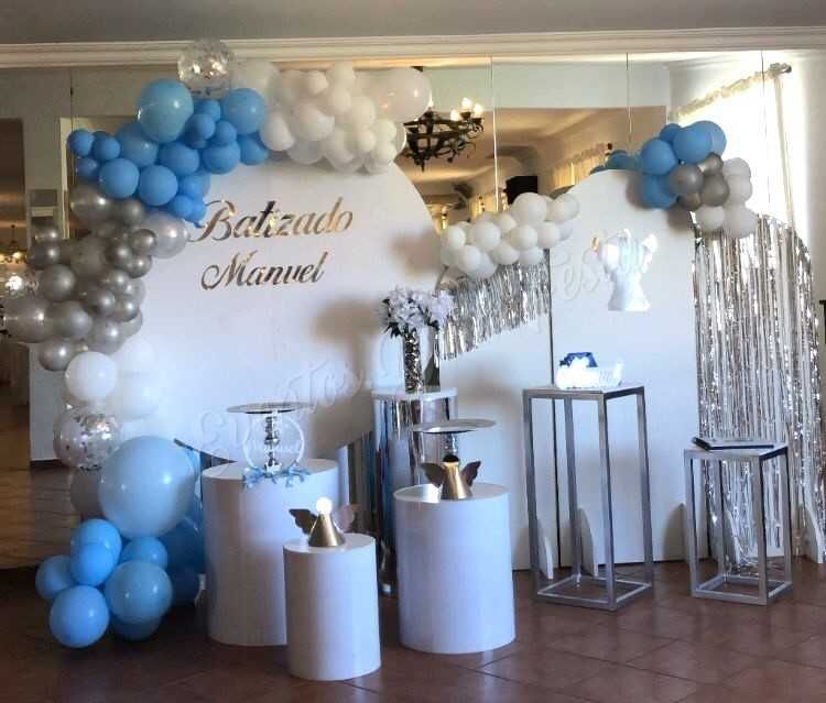 Decoração de batizado, batismo, aniversario